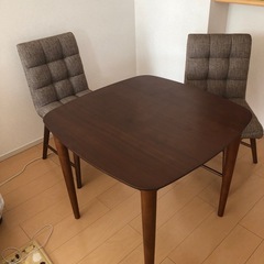 2人掛け用ダイニングテーブル