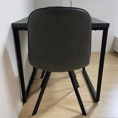 超美品★ニトリダイニングテーブル＆イス2脚の画像