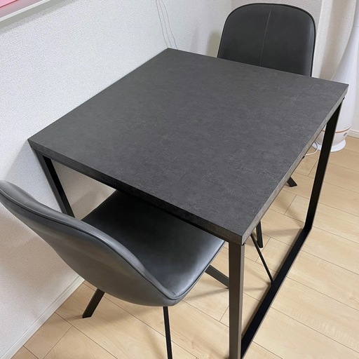 ★新品同様★ニトリダイニングテーブル＆イス2脚 現金支払いも可
