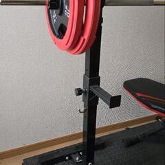 【美品】IROTECバーベルセット(60kgウエイト付)の画像