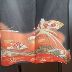 夏用　黒留袖の画像