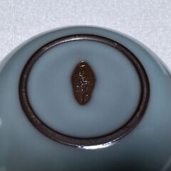 津金日人夢の宮内庁買い上げの「青瓷壺」2個セットの画像