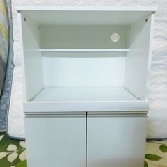 NITORI ニトリ レンジ台 フォルムN RE9060 WH 食器棚