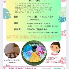 フィットネスフラ　naniAloha