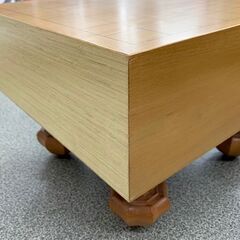 将棋盤 40号 3寸9分 3.9寸(約11.8cm) 約7kg 足付き へそ付き 覆い付き 札幌市 豊平区 西岡店の画像