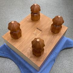 将棋盤 40号 3寸9分 3.9寸(約11.8cm) 約7kg 足付き へそ付き 覆い付き 札幌市 豊平区 西岡店の画像