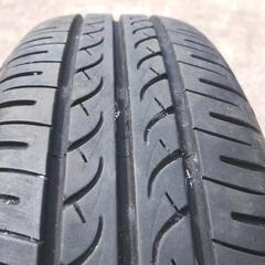 155/65R13 ヨコハマ BluEarth 2本 中古　の画像