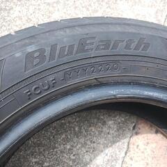 155/65R13 ヨコハマ BluEarth 2本 中古　の画像