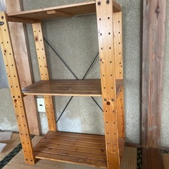 三段棚 DIYの画像
