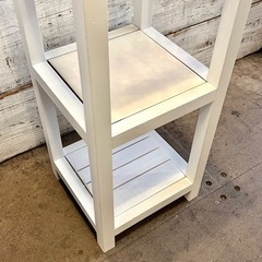《売約済》【武蔵小山店】 B-COMPANY ビーカンパニー ステンドグラス ラック サイドラック オープンラック サイドテーブル おしゃれ 飾り棚　の画像