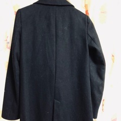 OneSpo ネイビー ダブルブレストコートの画像