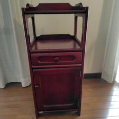 電話台　花台　電話置　カリモク