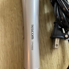 ヘアアイロン　ブラシ　TESCOMの画像