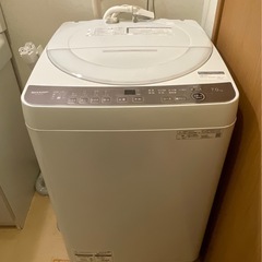 2024年製　SHARP 穴なし全自動洗濯機　7kg 武蔵野市