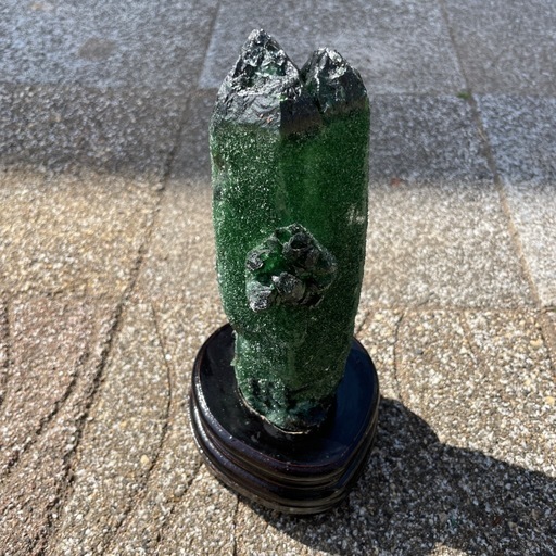グリーンクォーツ クラスター 緑水晶