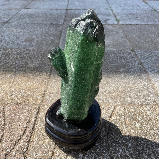 グリーンクォーツ クラスター 緑水晶