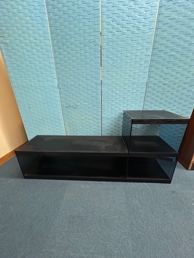Ⓜ️商品 【土日対応】  TV BOARDテレビボード　枠タイプ　幅約140cm 現状渡し　03-08-2F