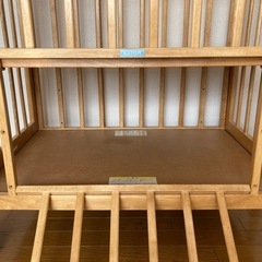 カトージ　ベビーベッド　ミニサイズ　　の画像