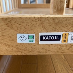 カトージ　ベビーベッド　ミニサイズ　　の画像