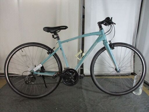 E118★32800円★整備済み スポーツ中古自転車　ビアンキ　ROMA　Ⅳ【クロスバイク　チェレステ　46センチ】