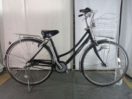 E119　★限定特価　整備済み★ミヤタ　アルモードベルト★ 中古自転車 【　27インチ　黒　ベルト 】