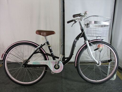 E120　★9800円★整備済み 中古子供自転車　アサヒ 【22インチ　ブラウン 】