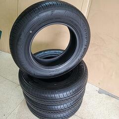 組み換え工賃込み☆超絶バリ山155/80R13グッドイヤー4本セ...