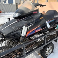 スノーモービル YAMAHA VMAX600  まだありますの画像