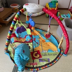 フィッシャープライス ベビーどうぶつえん デラックスジム&メリー