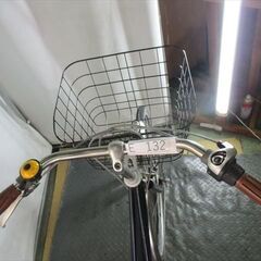E132★限定特価★ 中古自転車 ★EASTBOY　【　27インチ　紺　3段　LEDオートライト 】の画像