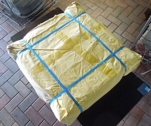 未使用 白 防炎シート 10枚セット 1.82M×5.1M ピッチ300 現場 作業 工事 養生 野積みカバー 札幌市 新道東店