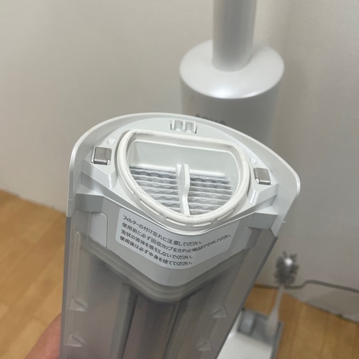 アクア AQC-WX1P コードレススティッククリーナー 水拭き 掃除機 2023