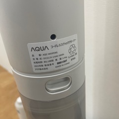 アクア AQC-WX1P コードレススティッククリーナー 水拭き 掃除機 2023年  AQUAの画像