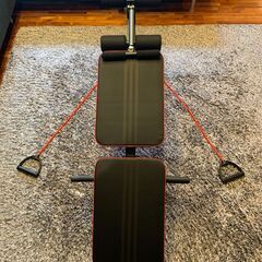 折りたたみ式腹筋台　トレーニングベンチ　腹筋　筋トレの画像