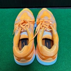 【最終値下げ】美品PUMA ランニングシューズ オレンジ26.5の画像