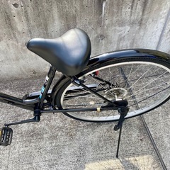 イオンバイク スカラーレD ブラック 中古 自転車 買取 シティサイクル 27型 外装6段変速の画像