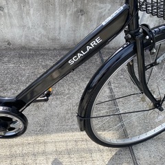 イオンバイク スカラーレD ブラック 中古 自転車 買取 シティサイクル 27型 外装6段変速の画像