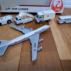 ☆飛行機色々☆JAL・PAN AN・NORTH WEST模型　トミカの画像