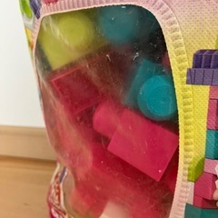 メガブロック 80個バック ピンク
の画像