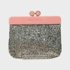 残り1点‼️非常に入手困難‼️【非売品MIU MIUがま口】正規品
