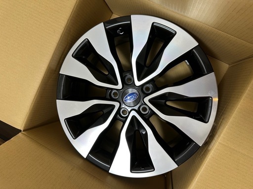 SUBARU☆納車外し・レガシィアウトバックBT5・ホイール4本