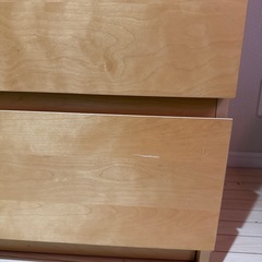 IKEA MALM 5段　チェストの画像