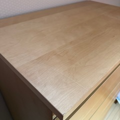 IKEA MALM 5段　チェストの画像
