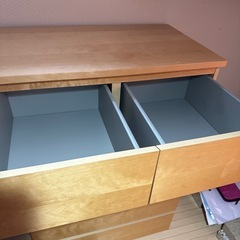 IKEA MALM 5段　チェストの画像