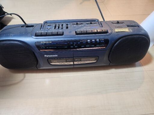 パナソニック　ラジカセ　稼働品