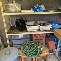 エンジン式草刈機など倉庫内全ての画像