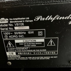 VOX Pathfinder 10 ギターアンプ の画像