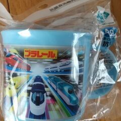 【未開封美品✨】プラレール🚅抗菌食洗機対応プラコップ