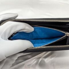 【BVLGARI】36933 ブルガリブルガリ ラウンドファスナーロングウォレット☆Ａ品☆質屋 ユニオン本通店の画像