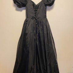 【THE URBAN BLANCHE 】Pumpkin dress　ブラックドレス商品番号：CD24の画像